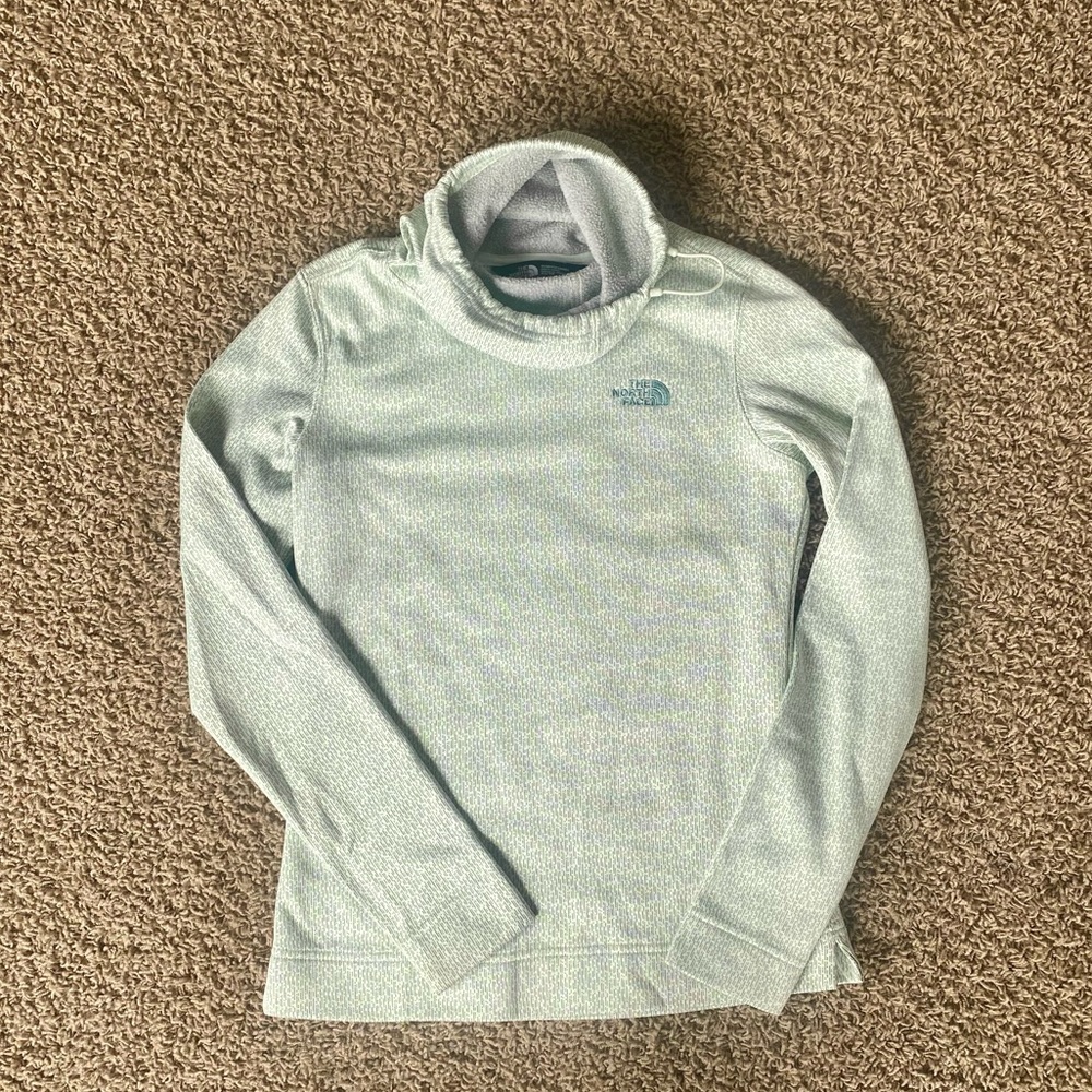The North Face pullover sweatshirt with drawstring neck, size XS